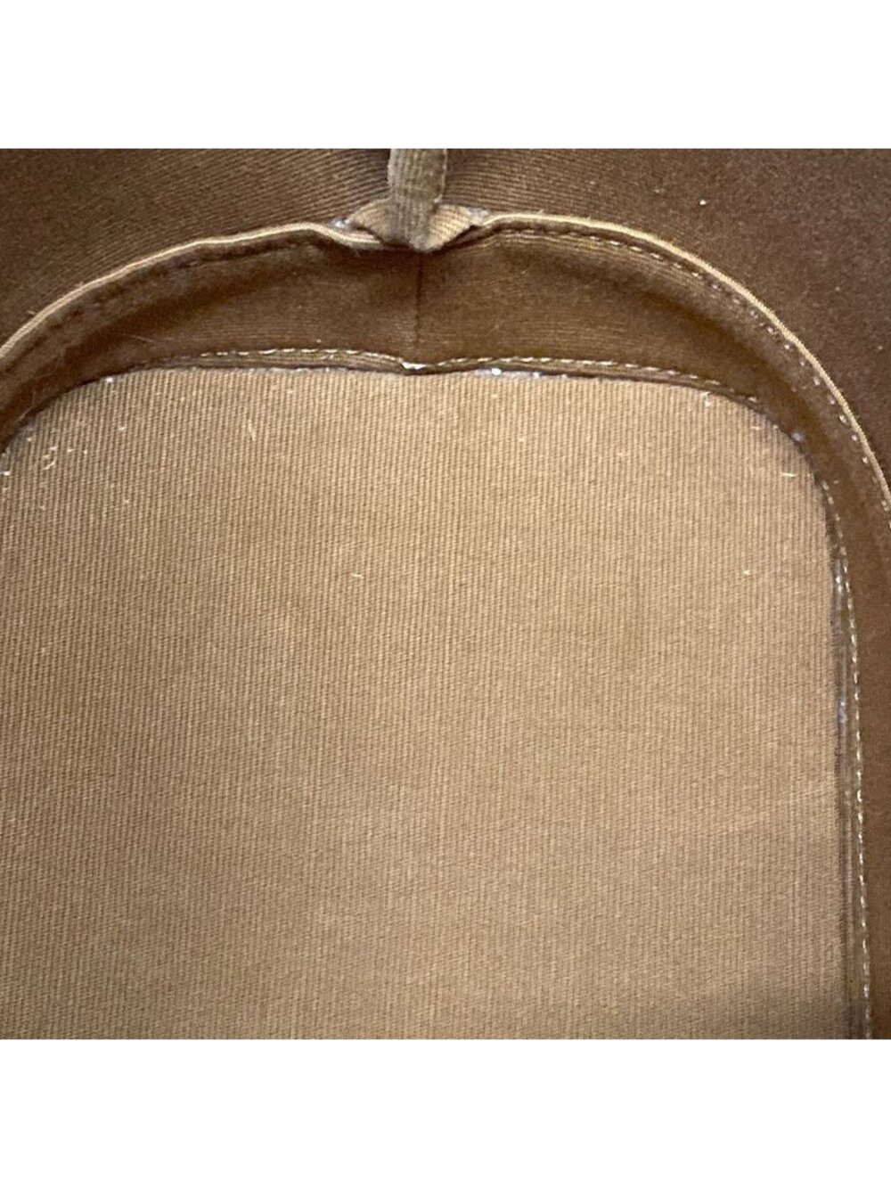 Celine Shoulder Bag Triomphe Canvas Small Bucket Black Brown Leather - Picture 12 of 15